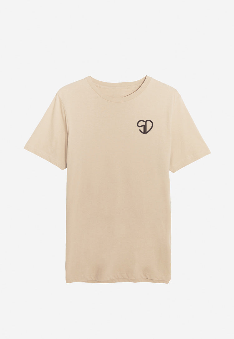 The Heart of the City Tee - Mushroom/Brown