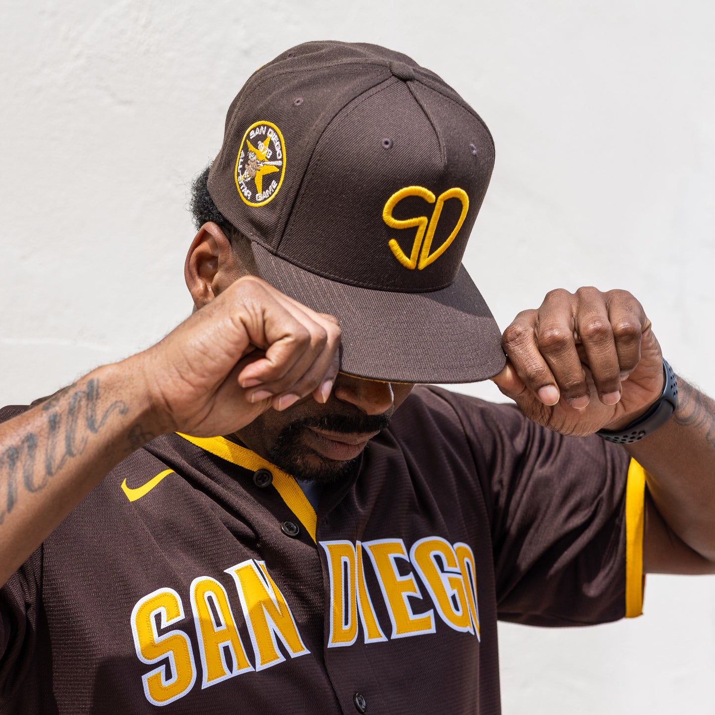 The Heart of the City Snapback 78' All Star - Brown/Gold