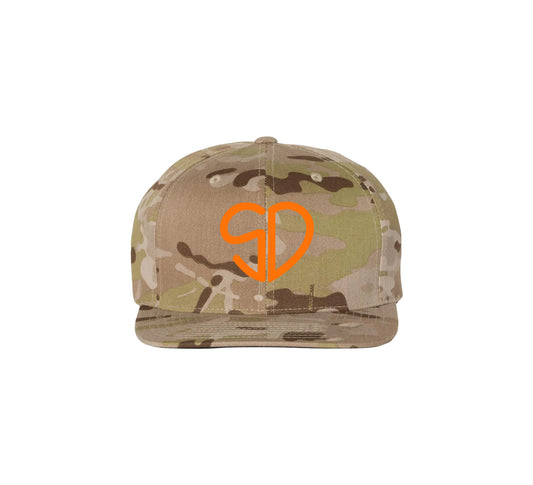 The Heart of the City Snapback - Multicam/Arid