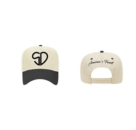 The Heart of the City Snapback - Sail/Black