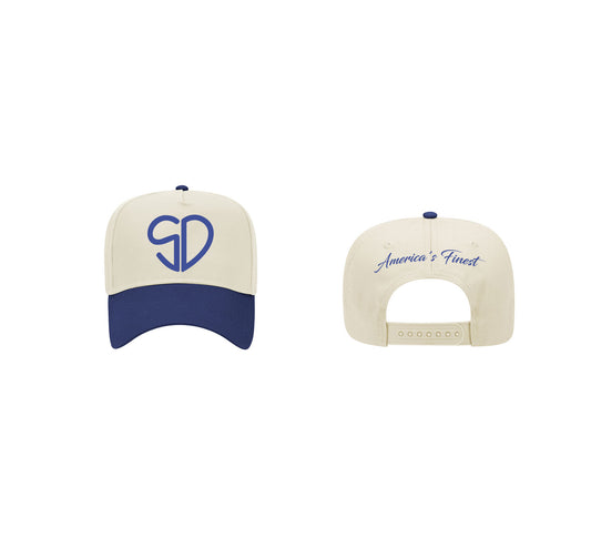 The Heart of the City Snapback - Sail/Royal Blue