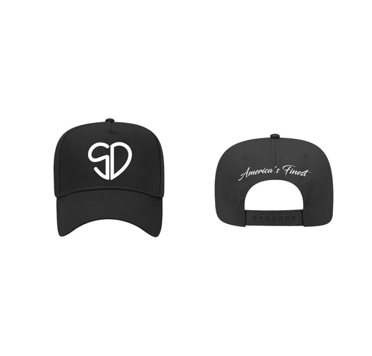 The Heart of the City Snapback - Black/White
