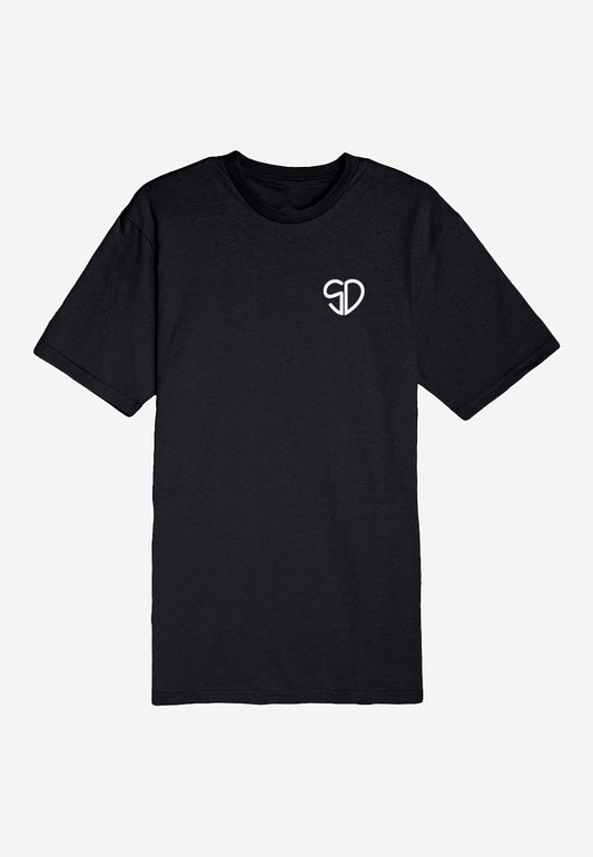 The Heart of the City Tee - Black/White