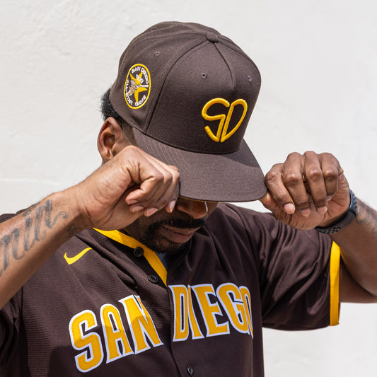 The Heart of the City Snapback 78' All Star - Brown/Gold