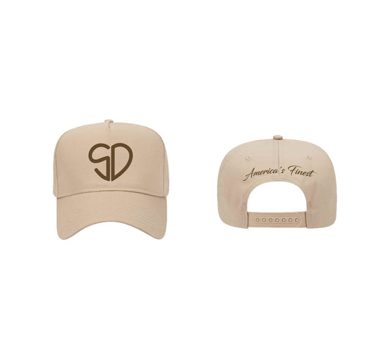 The Heart of the City Snapback - Khaki/Brown