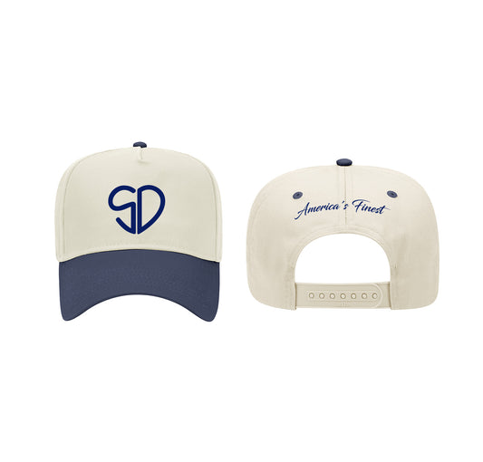 The Heart of the City Snapback - Sail/Navy Blue